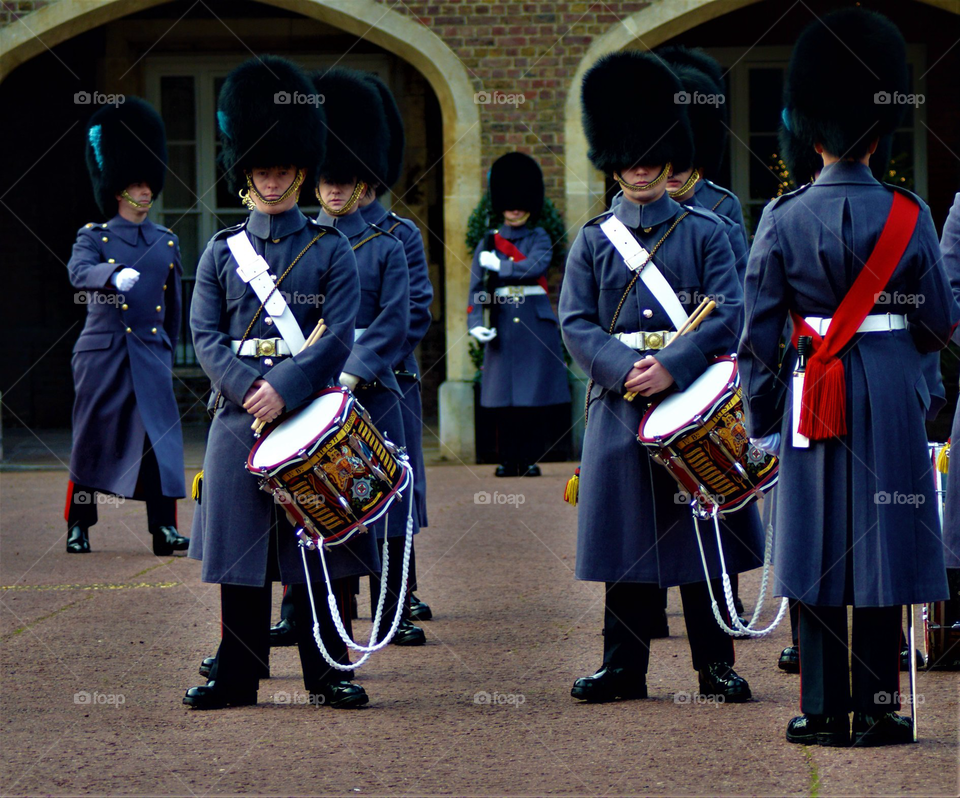 Band of Irish Guard at Buckingham Palace 2019