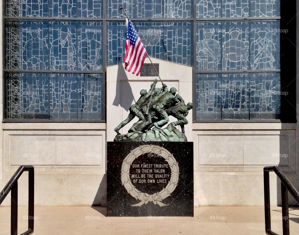 Flag Raising at Iwo Jima statue