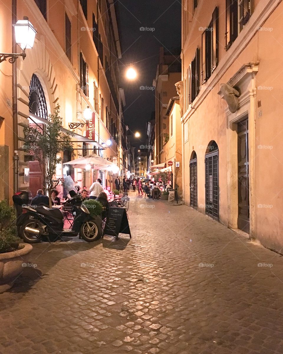 Italian street. 📍