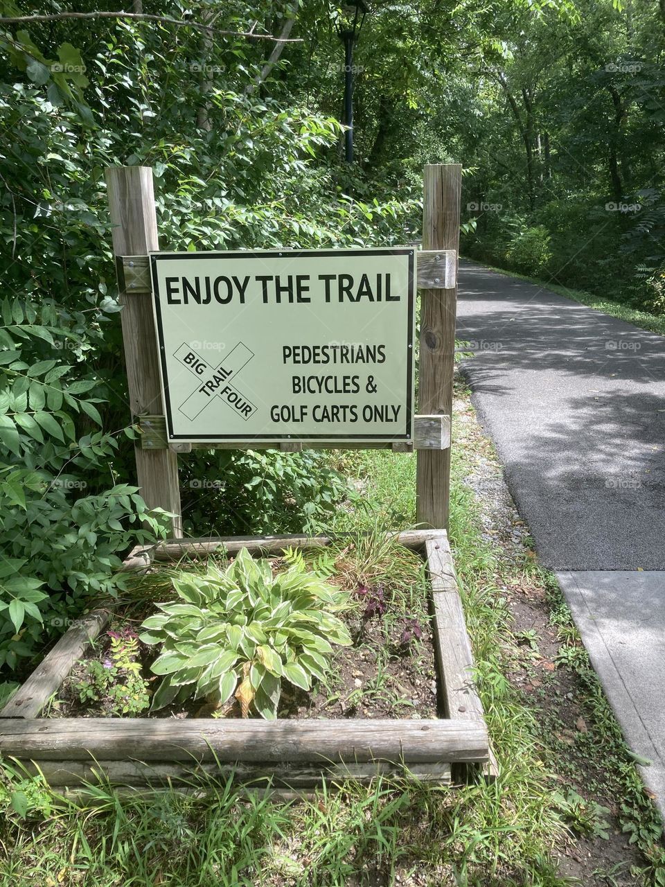 Peaceful trail