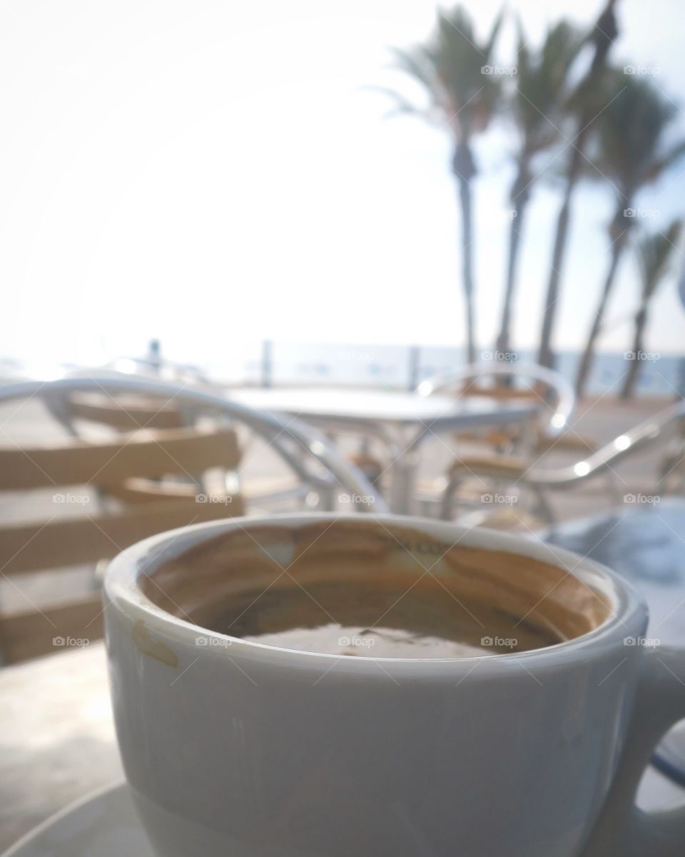 Coffee with a view