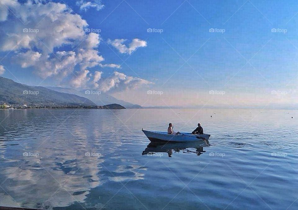 Boat on the lake