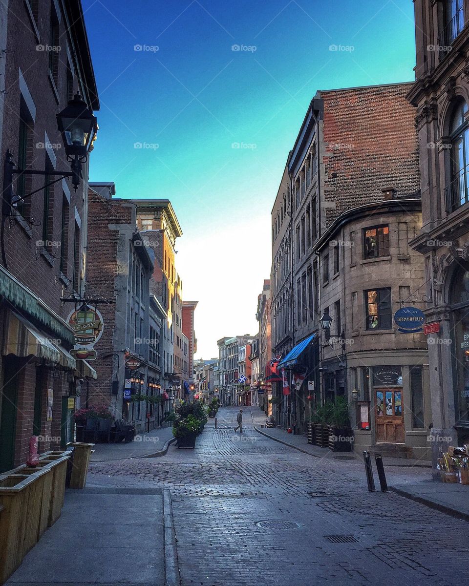 Old Montreal Morning