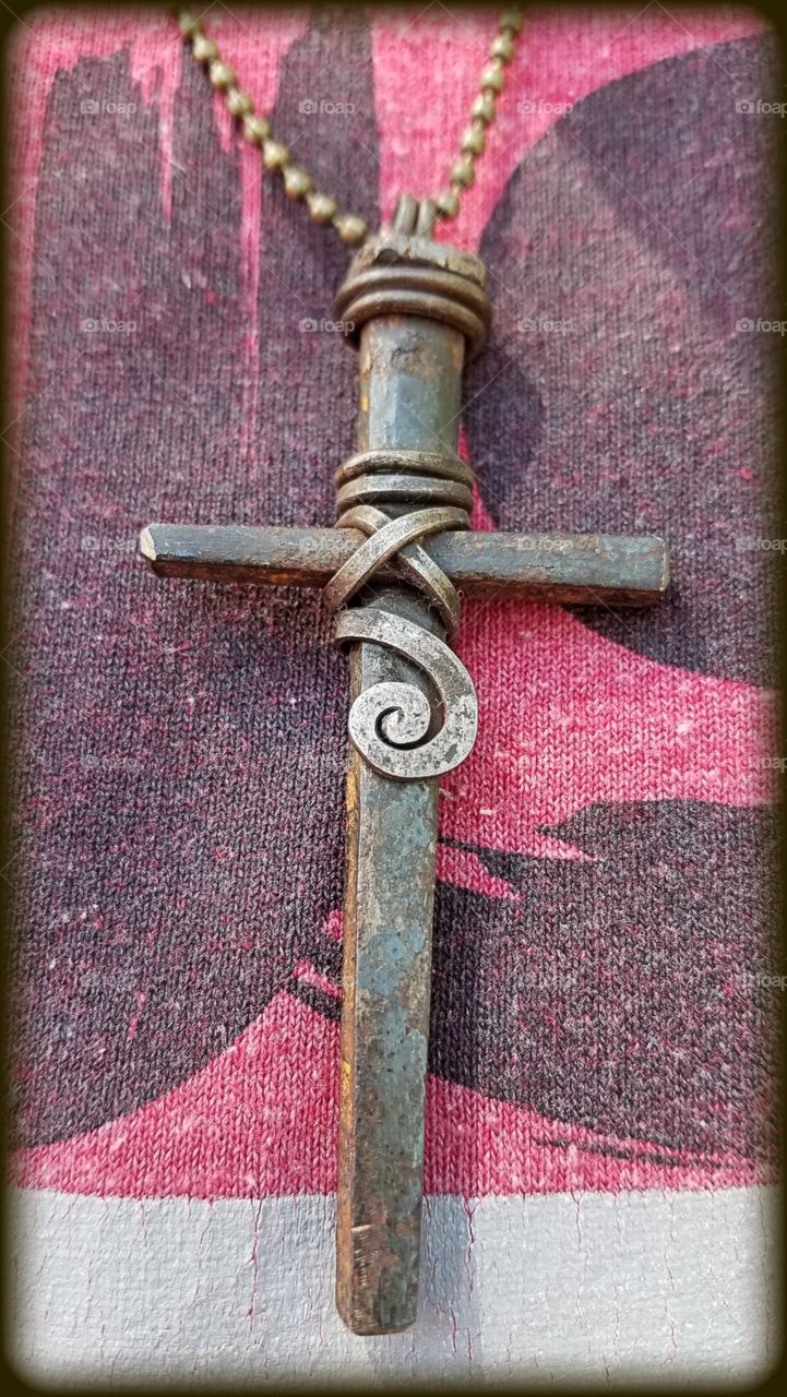 Handmade cross