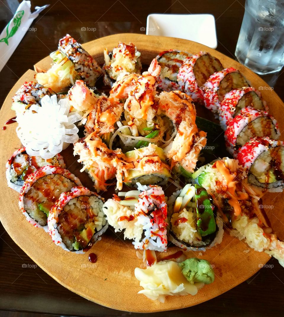 Sushi at Yasuda!
