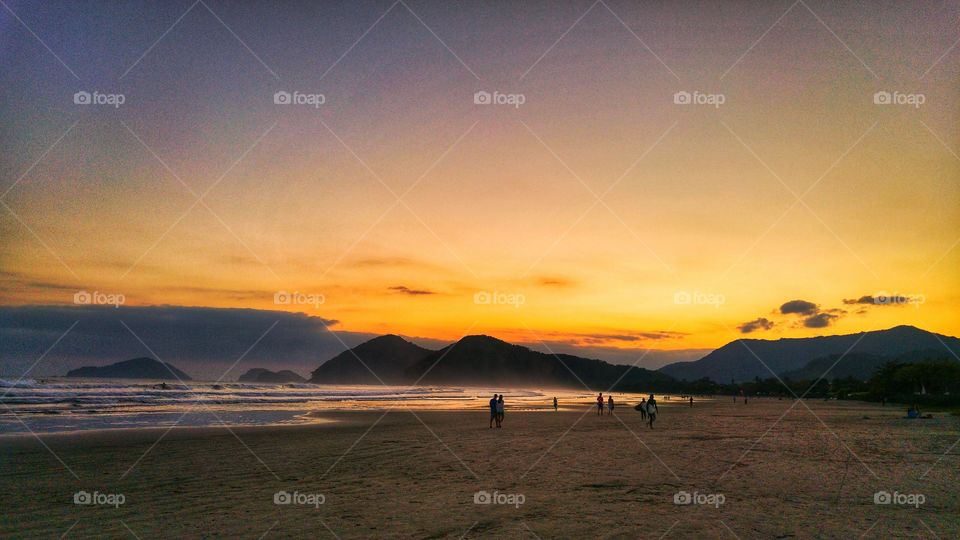 Sunset at Beach