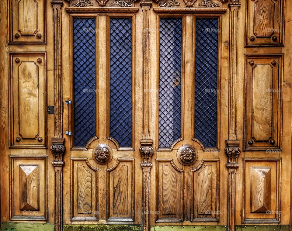 wooden doors