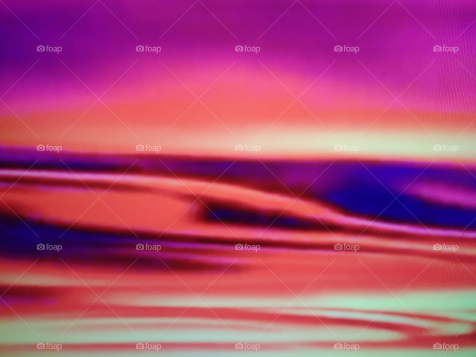 beautiful watery colorful sky with epic blue red purple,  and yellow colorful designs. epic matrix like effect.