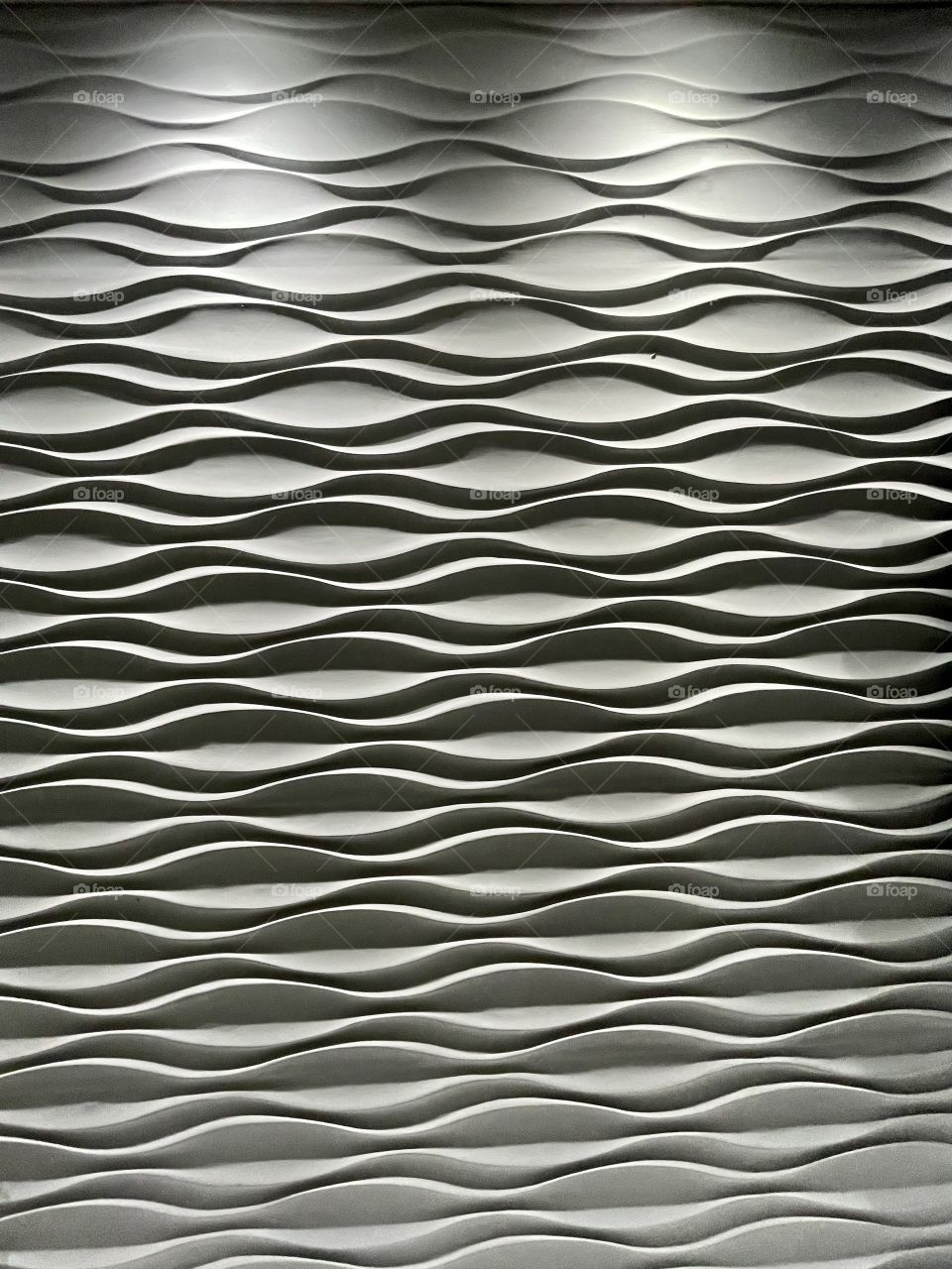 Parede em ondas