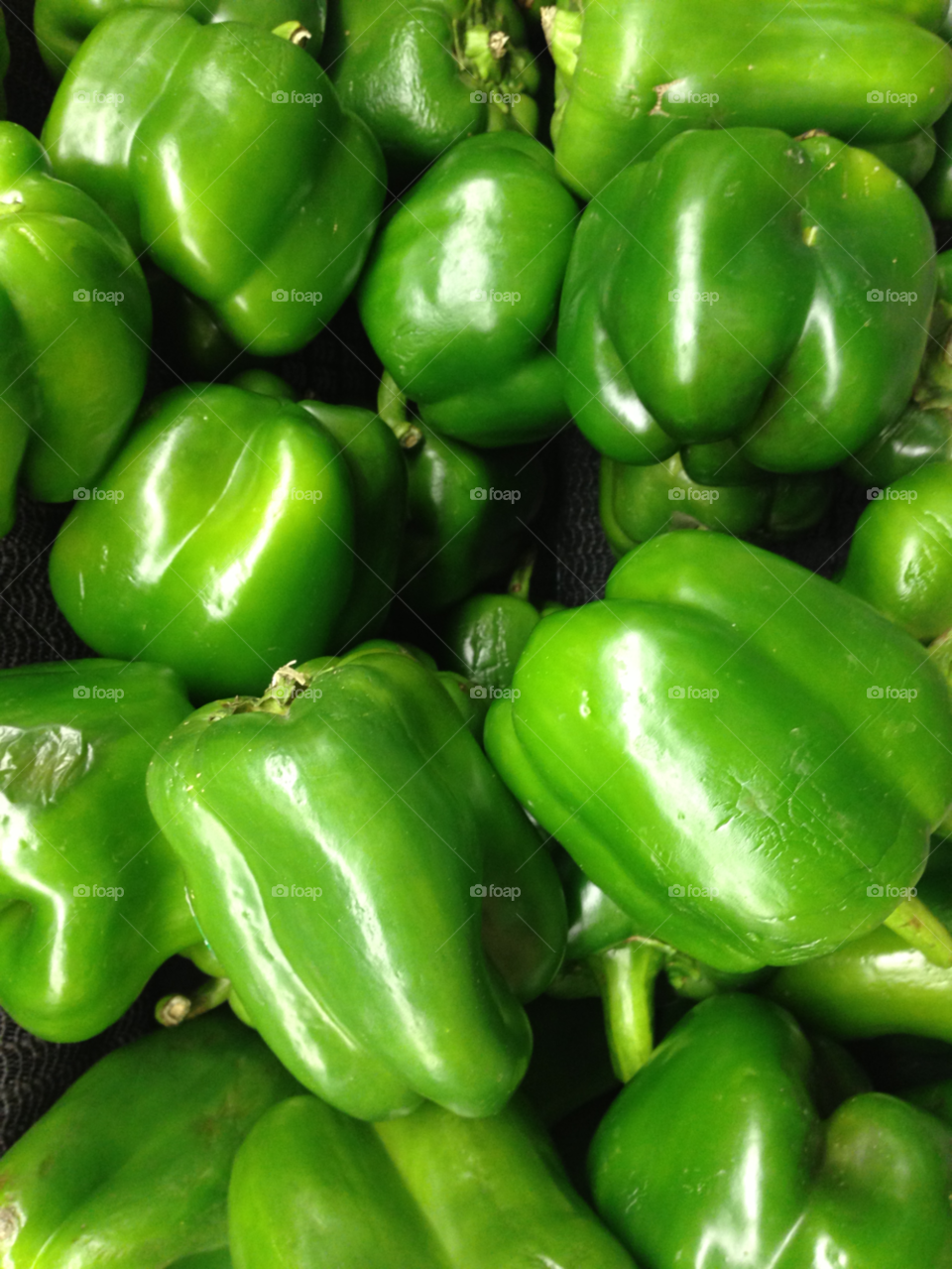 green peppers healthy vegetable by redrock