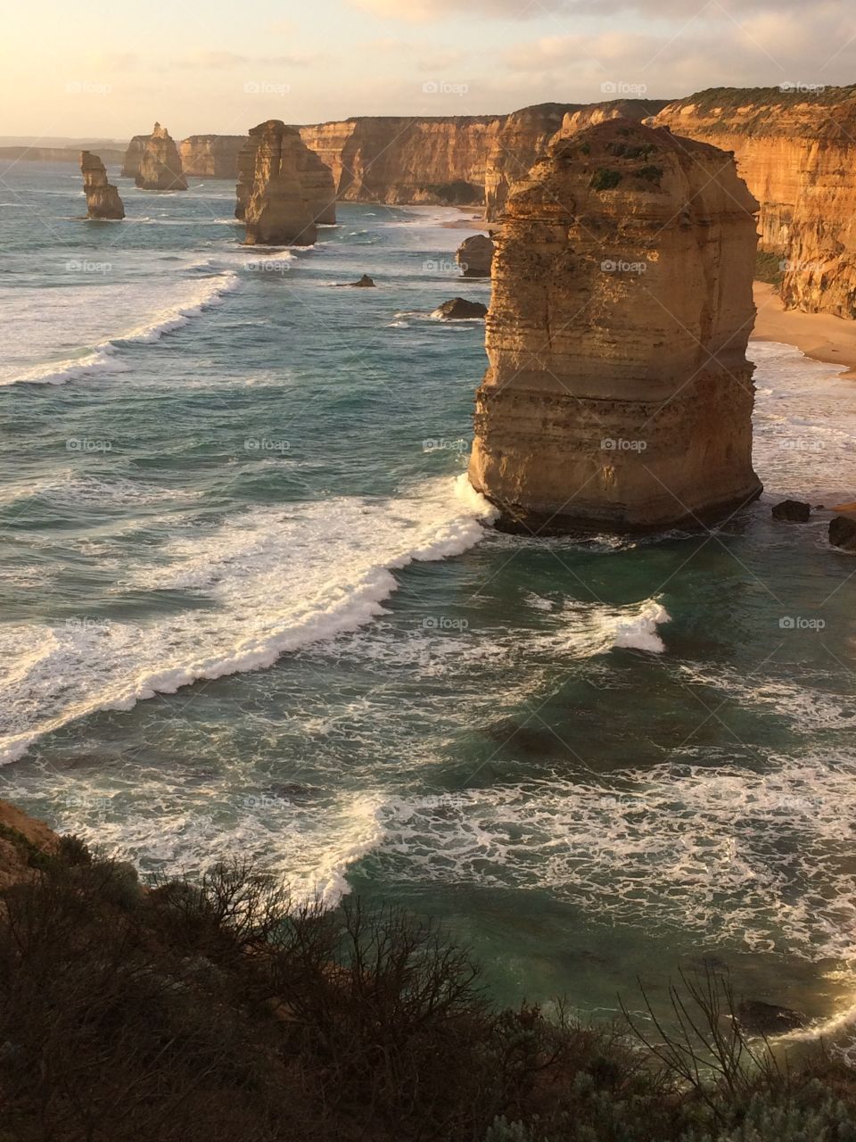 Scenic view at twelve apostles