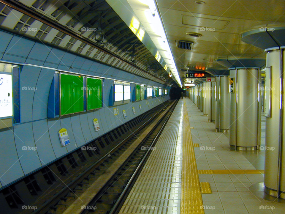 tunnel travel boarding lights by cmosphotos