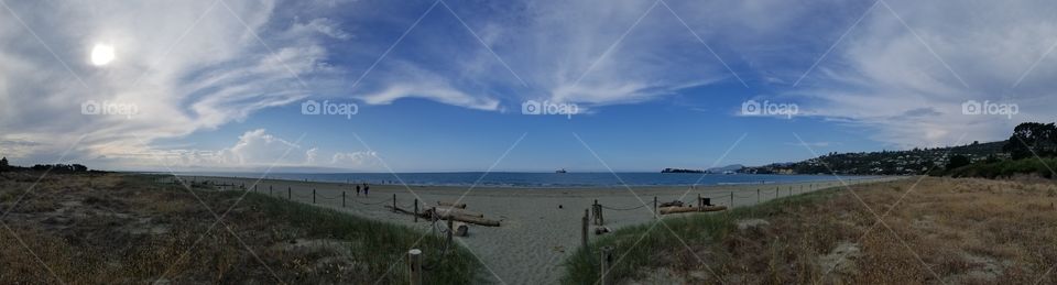 beach panorama