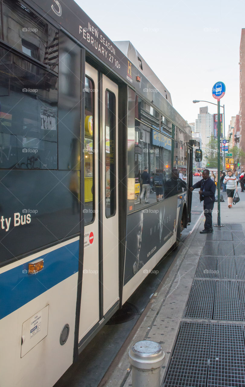 New York city bus