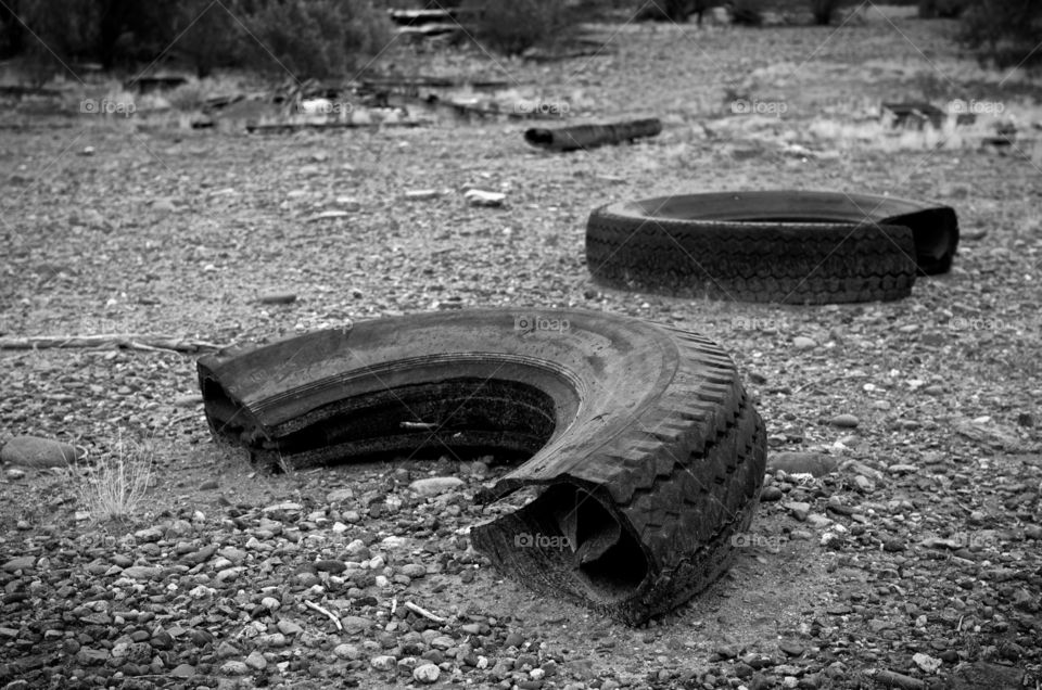 Cut up tires 