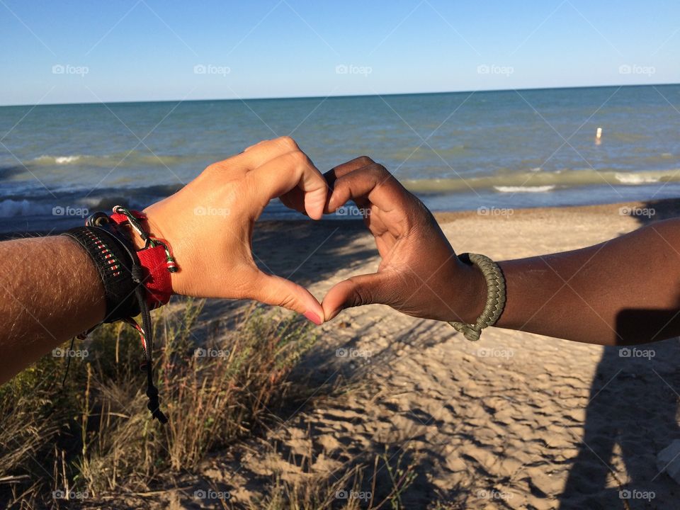 Love at Lake Michigan