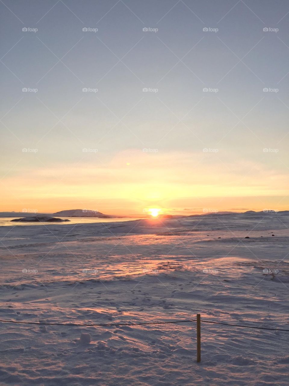 Arctic sunset! 