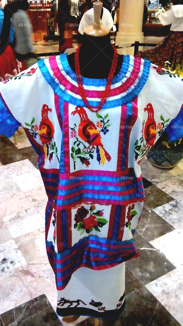 Traditional Dress . Dress Of Oaxaca 