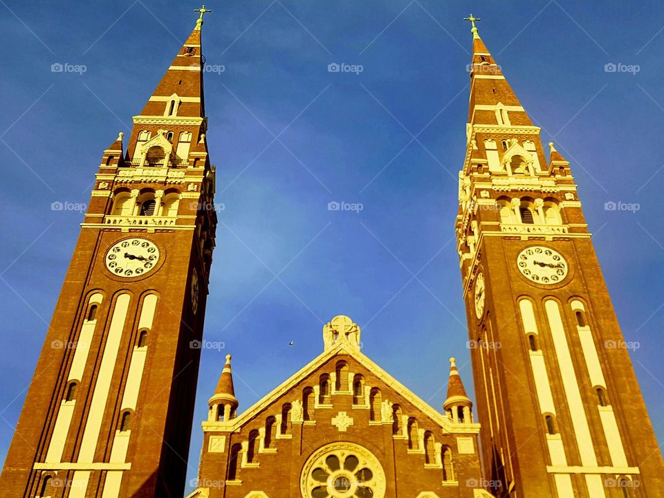 the Votiva church in Szeged