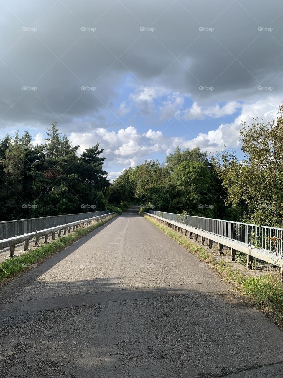 The still outdoors. Shot taken on overflow bridge in south west England 2024 in colour. 