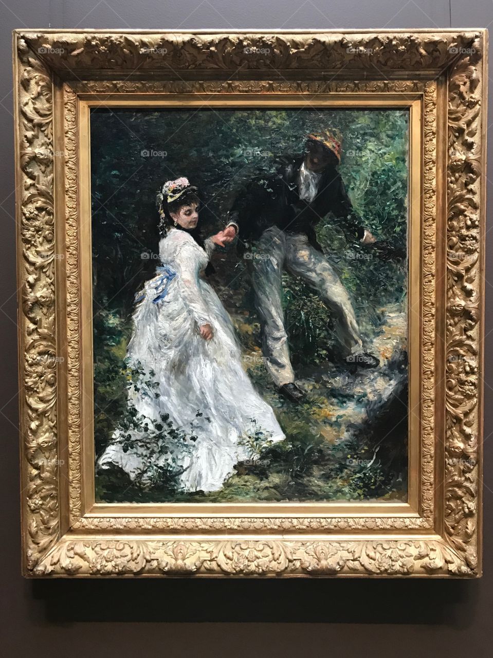 Spotting a Renoir at the Getty 