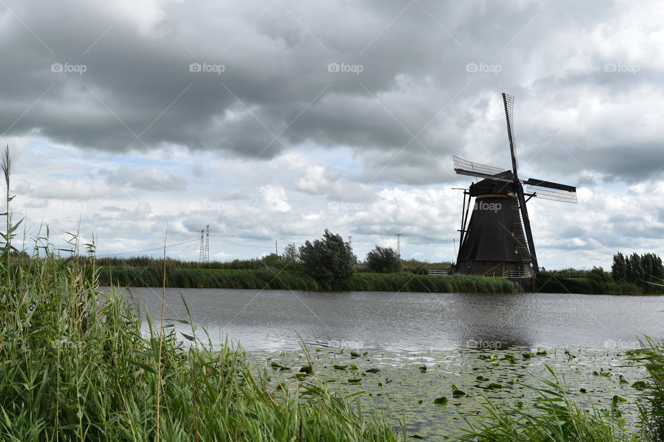 Windmill Niederlande/Kinderdijk