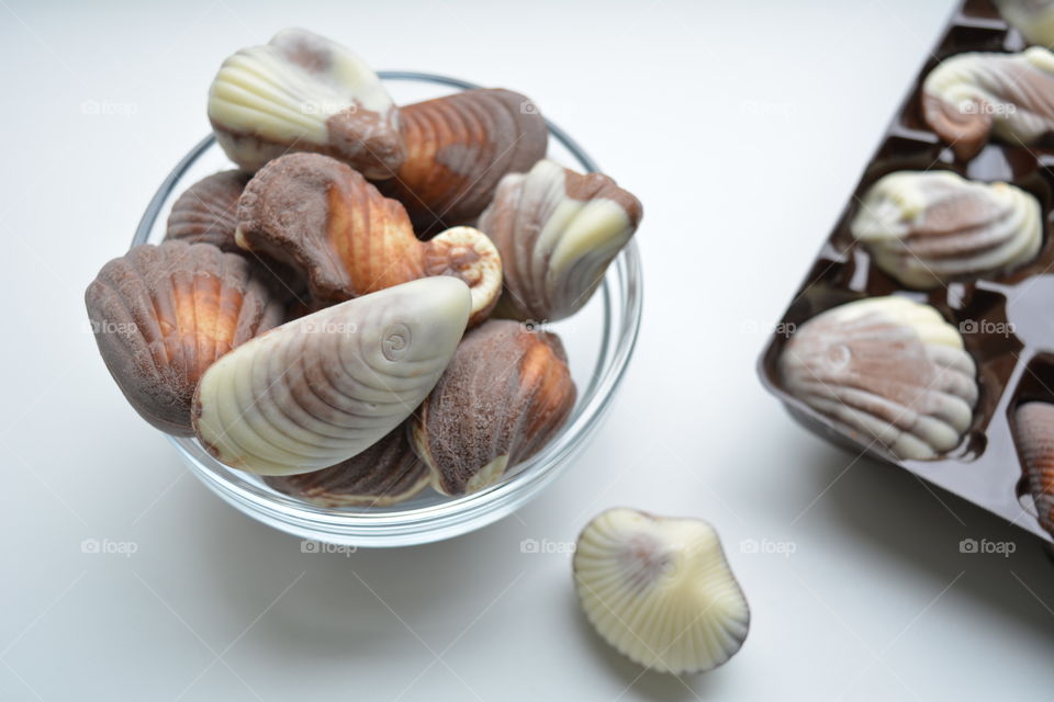 candy tasty food white background