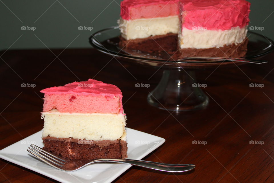 Neapolitan Cake