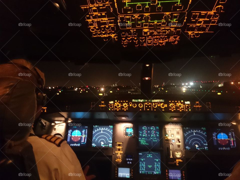 Cockpit JFK