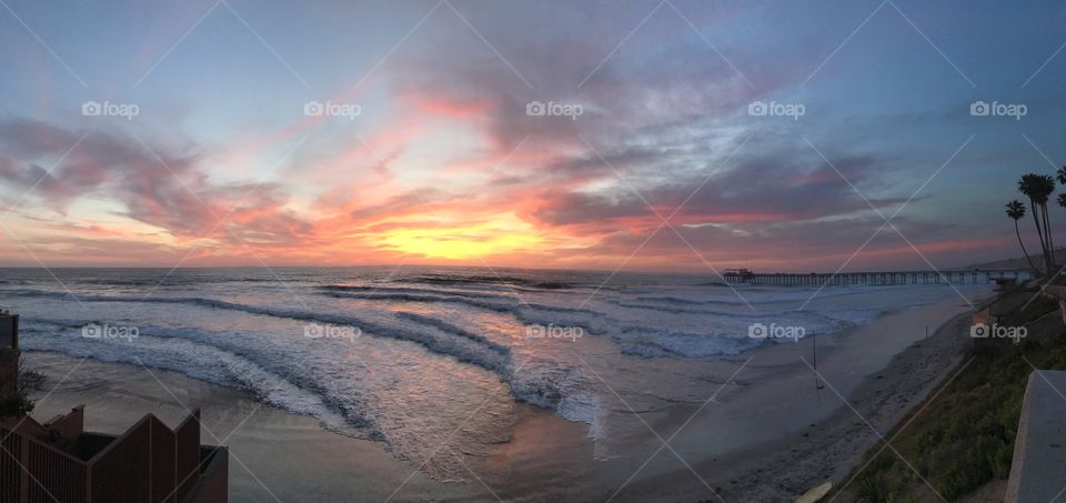 At the beach all day & all night