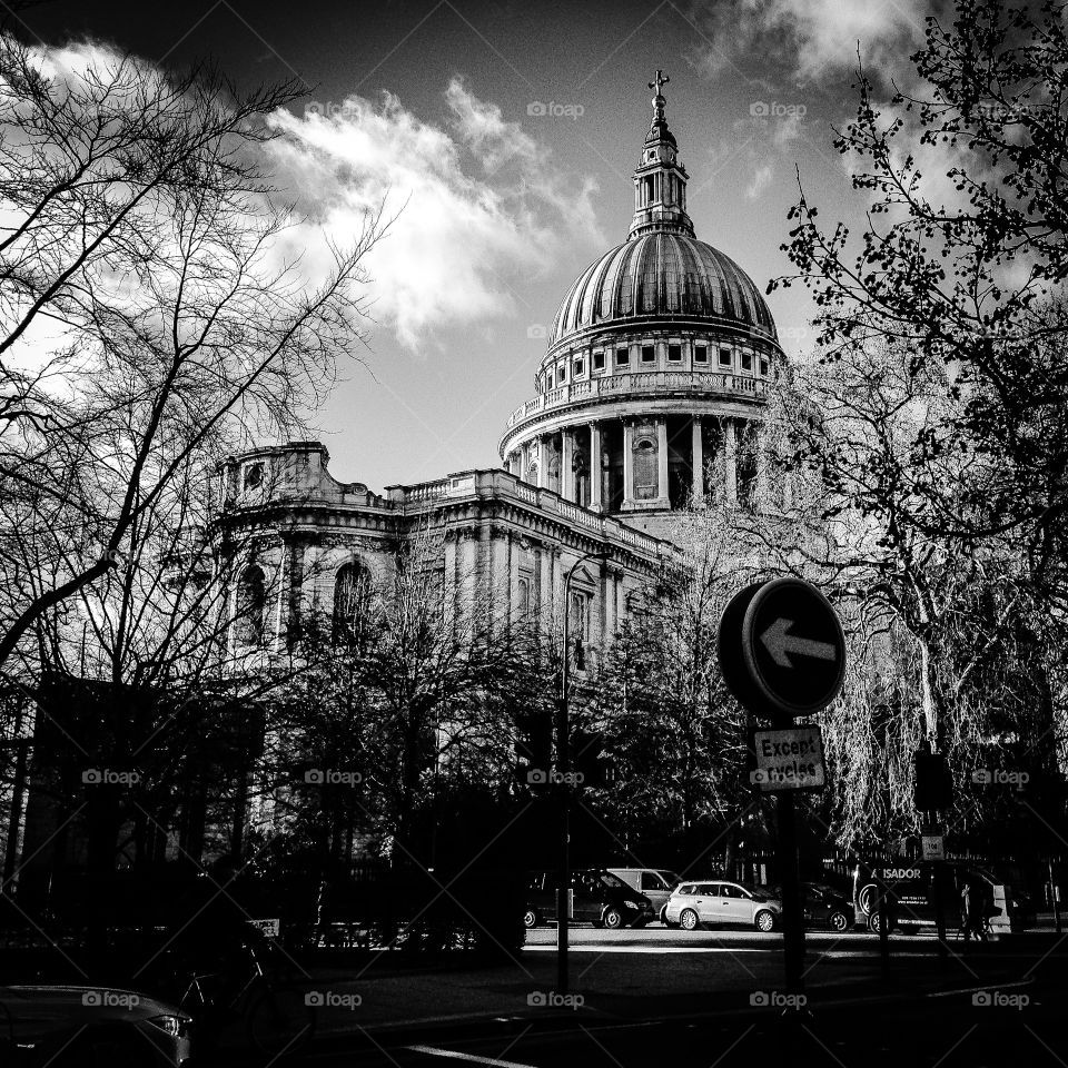 St Pauls. Cathedral in London