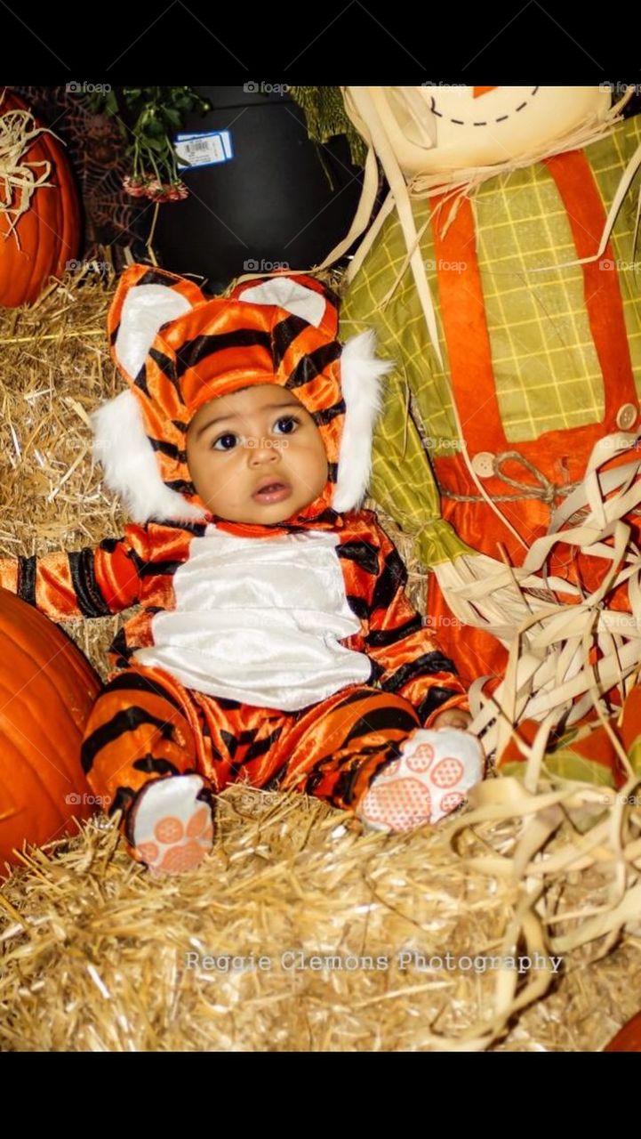 Kye's first Halloween 