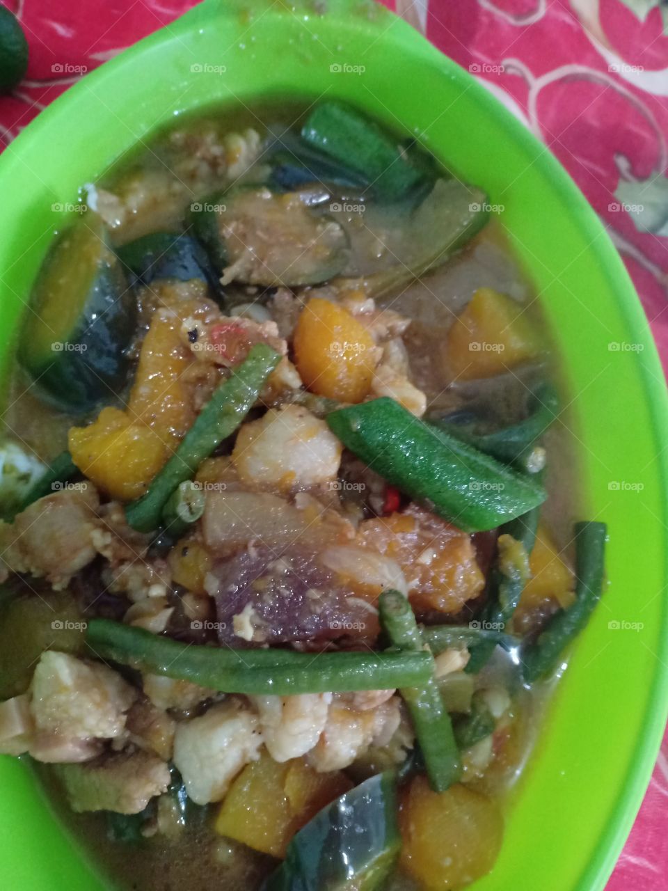 Traditional "Pinakbet" of the Philippines my own version