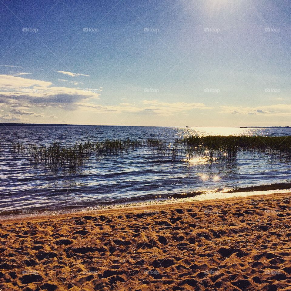 Hjälmaren in late june