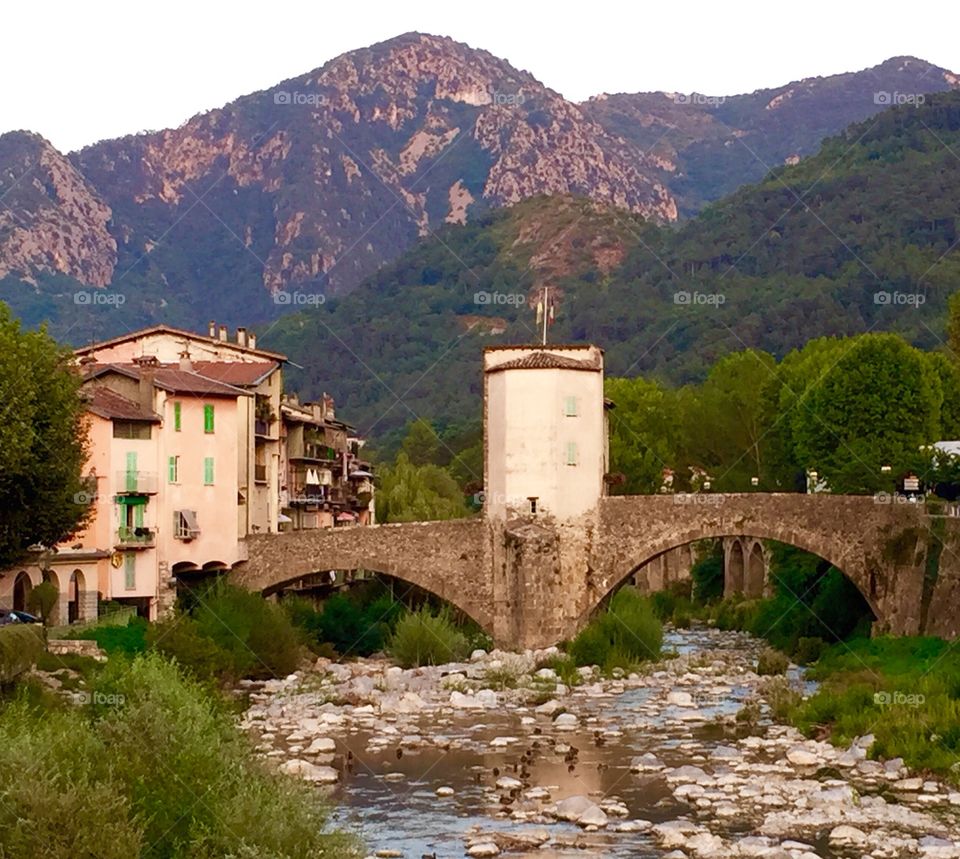 Medieval Village Bridge