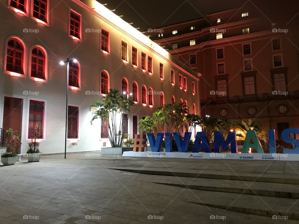 Centro do Rio de Janeiro. Brasil.