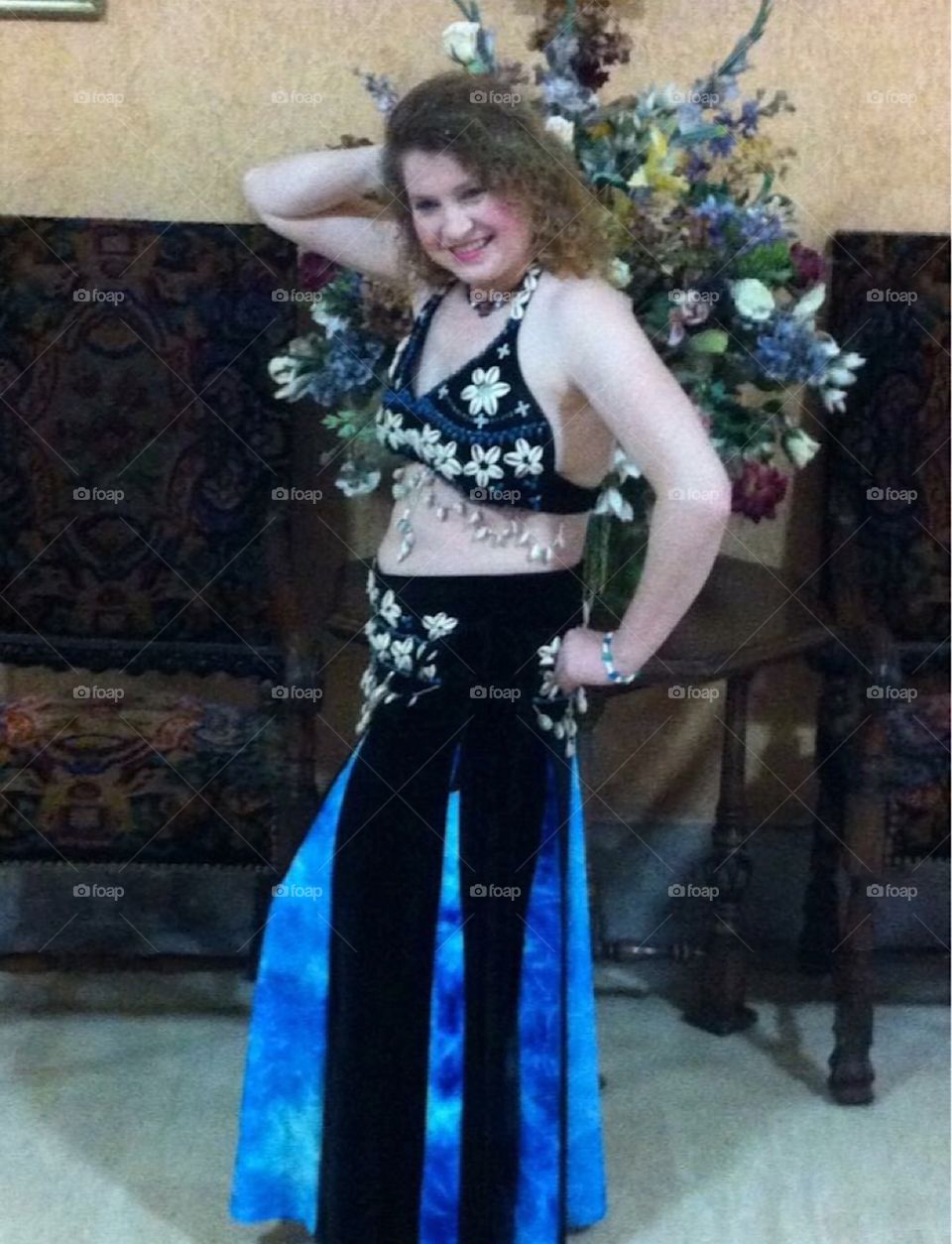 I’m a Belly dancer. Dancing at the Masonic Temple in SLC. I love dancing and love cultural styles.