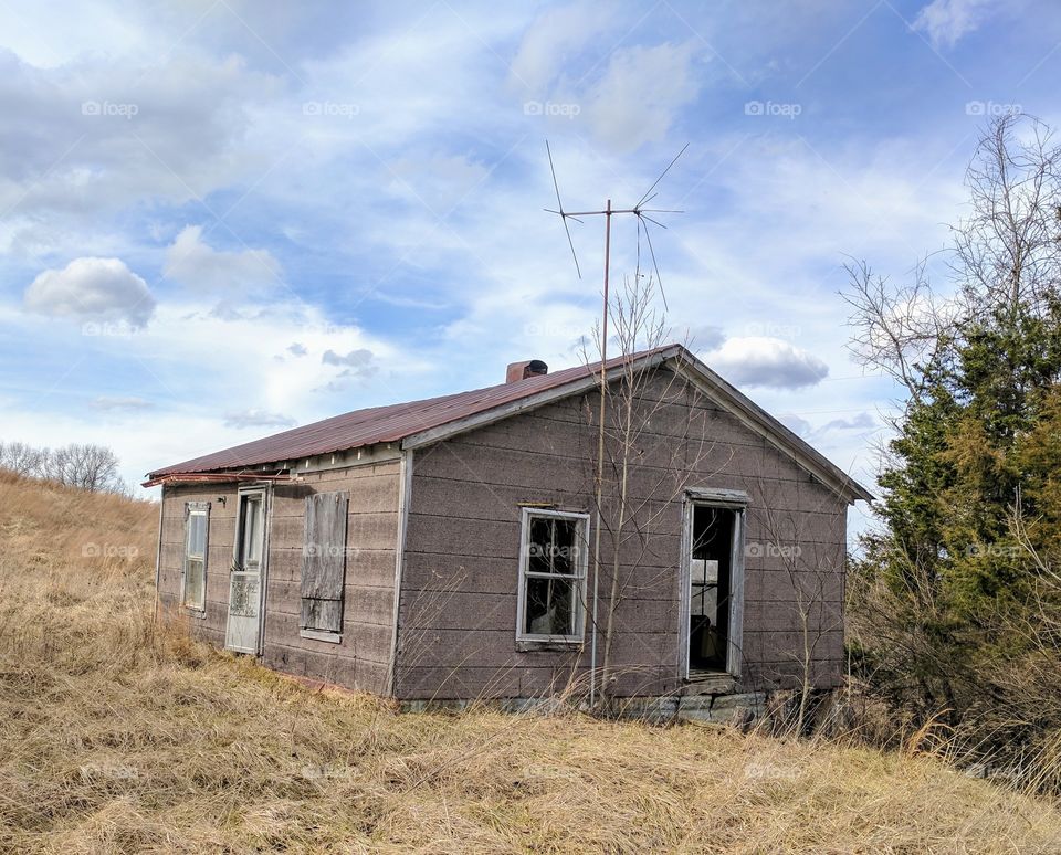 old abandoned house