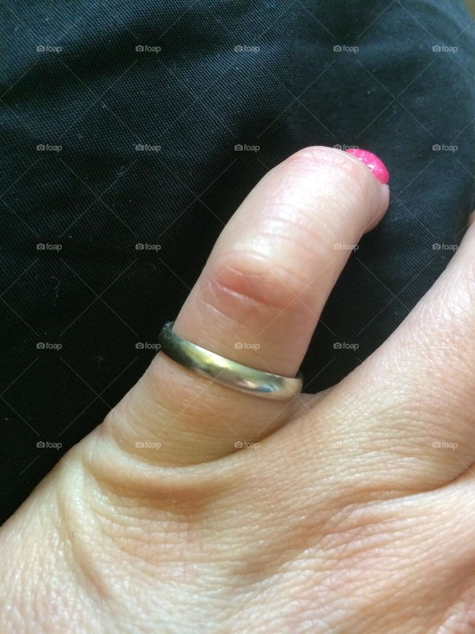 My wedding band after the divorce