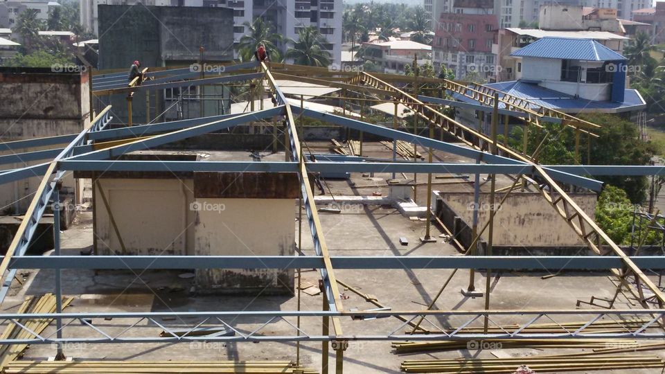 construction roof