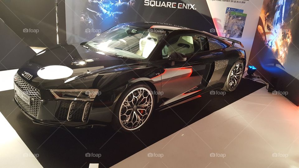 Audi R8 car - Final Fantasy
