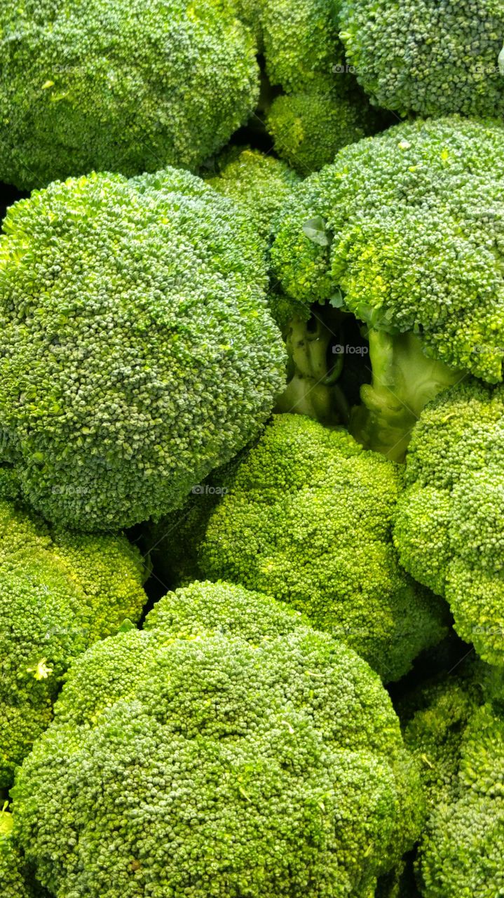 Green. broccoli