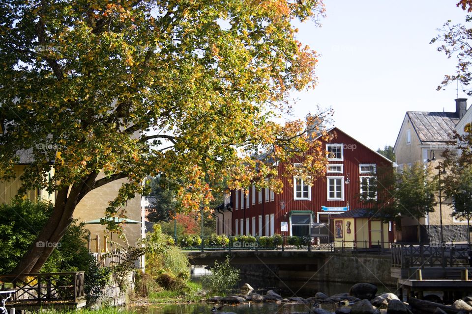 Autumn in Norrtälje, Sweden