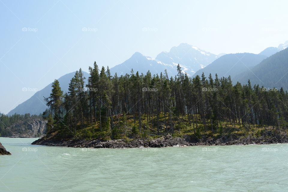 Diablo Lake and the Northern Cascade Mountains