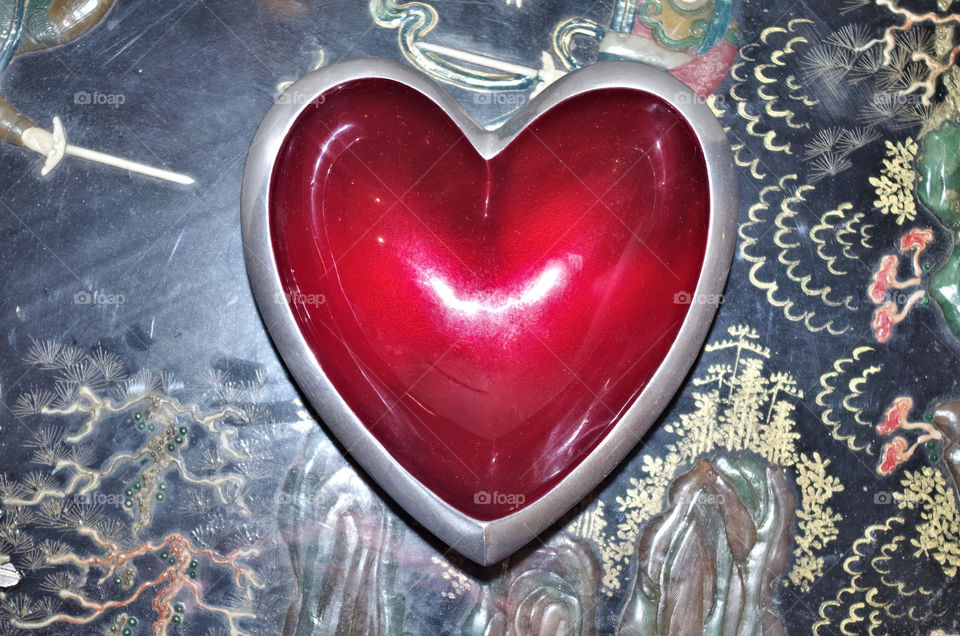 heart ashtray