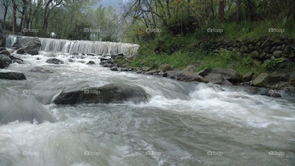 Water, Waterfall, River, Stream, No Person