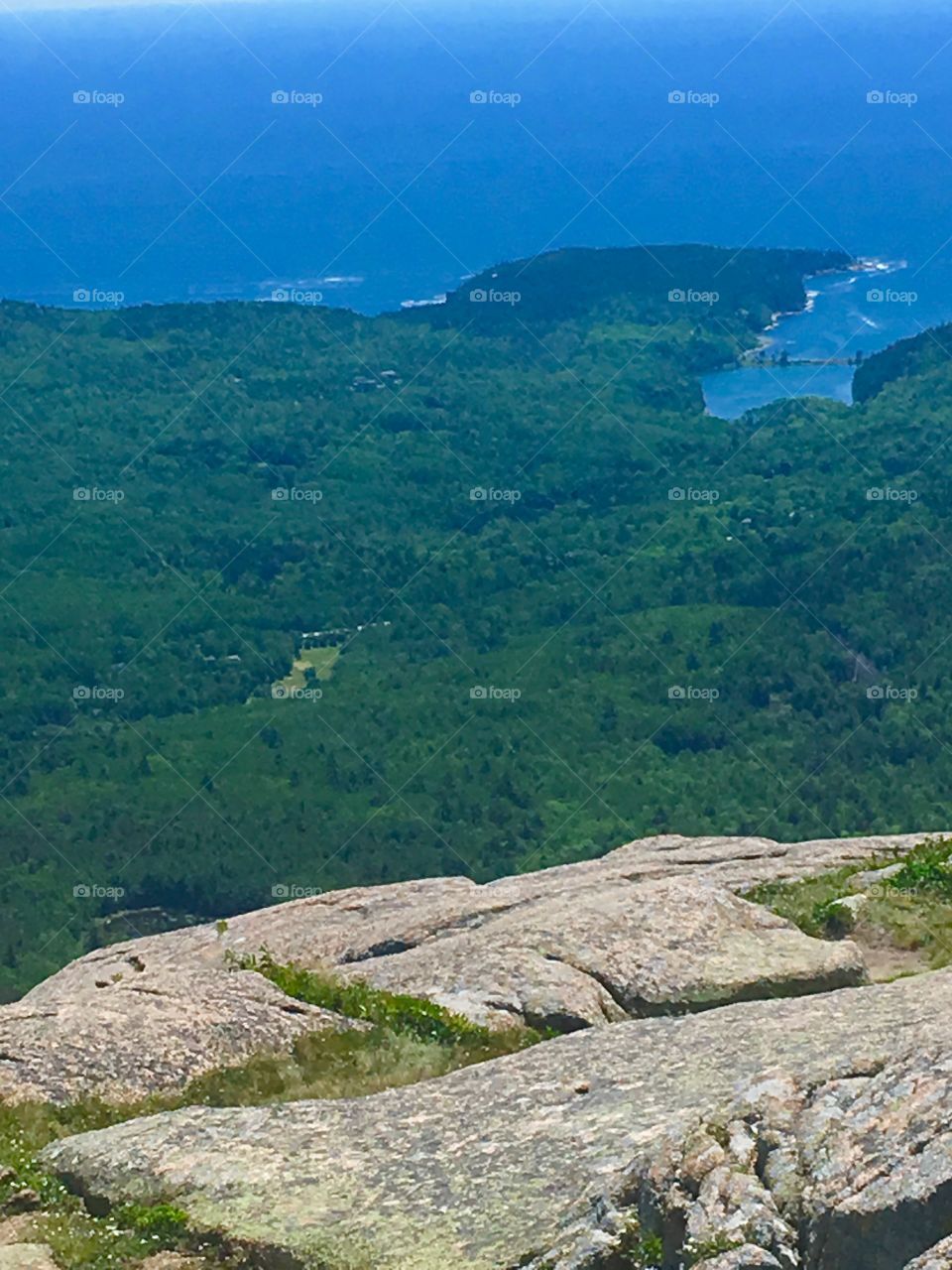 View from Cadillac Mt,Acadia National Park 