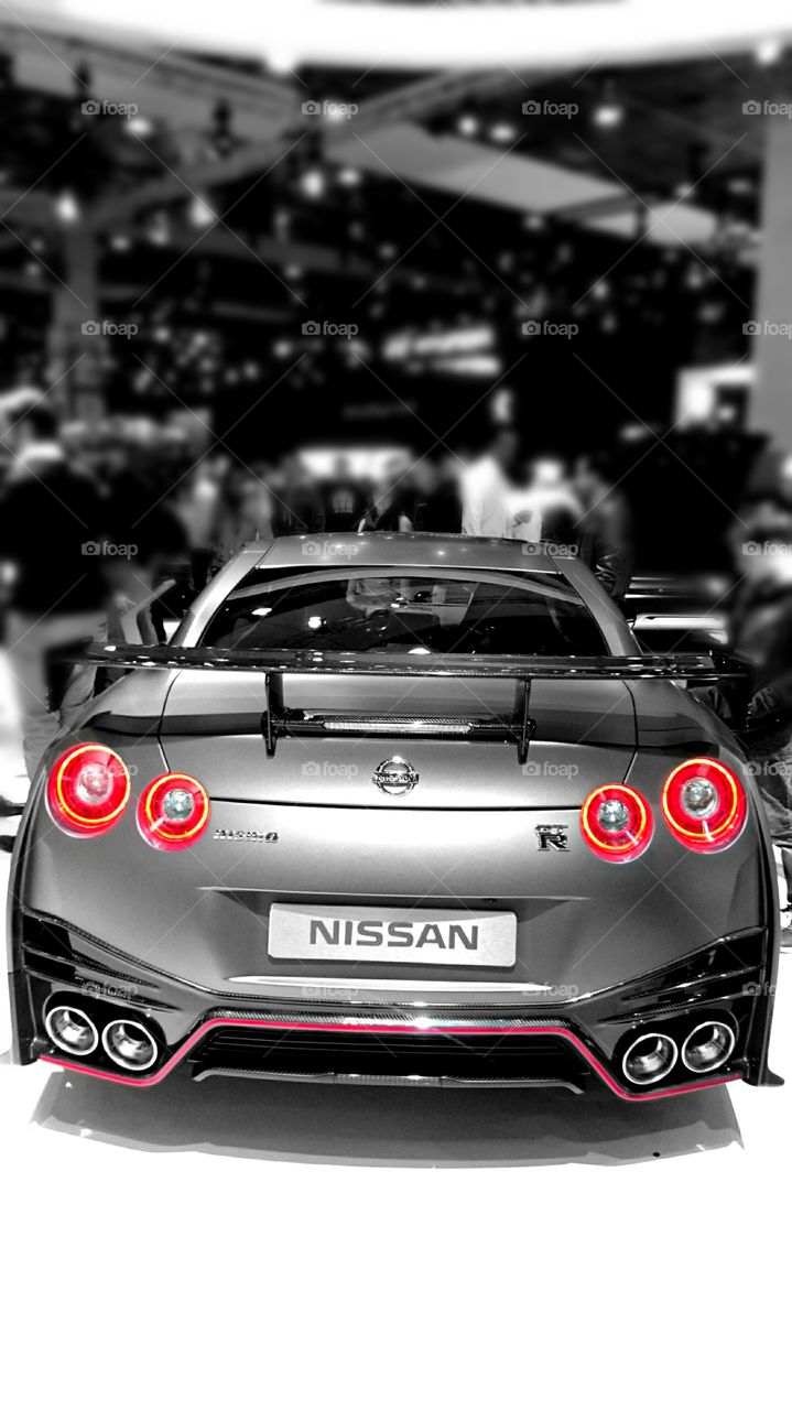 Nissan Gtr on Brussels autoshow