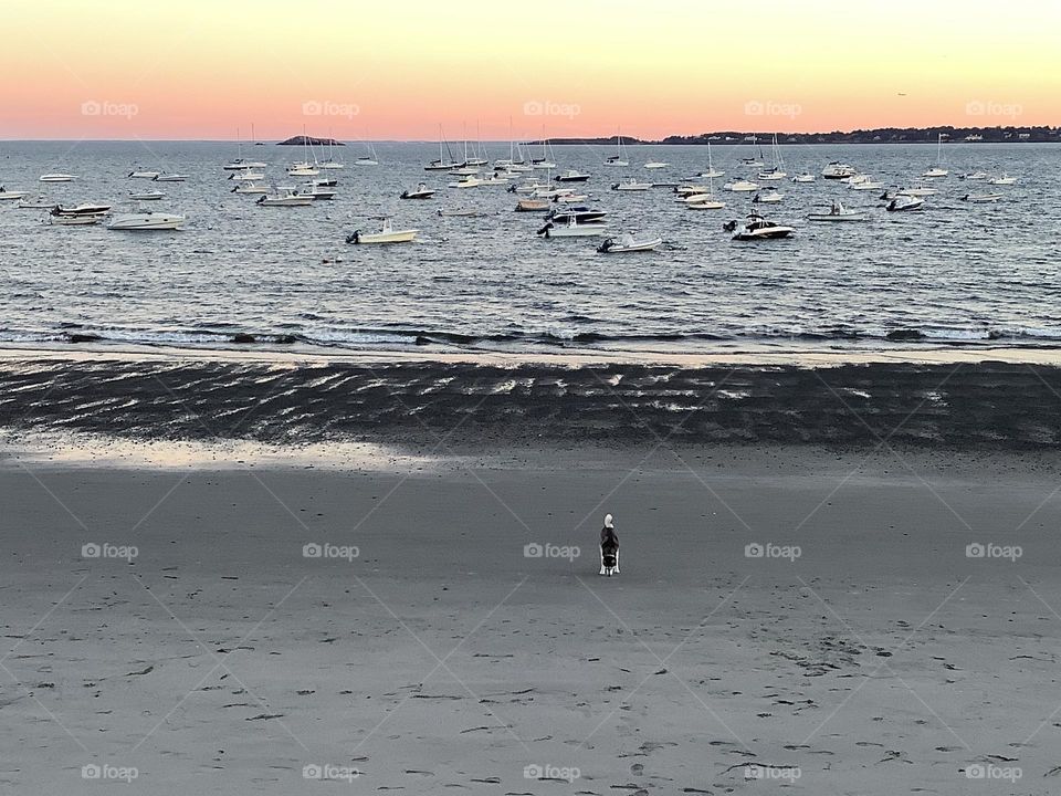 Driving by Swampscott Bay 