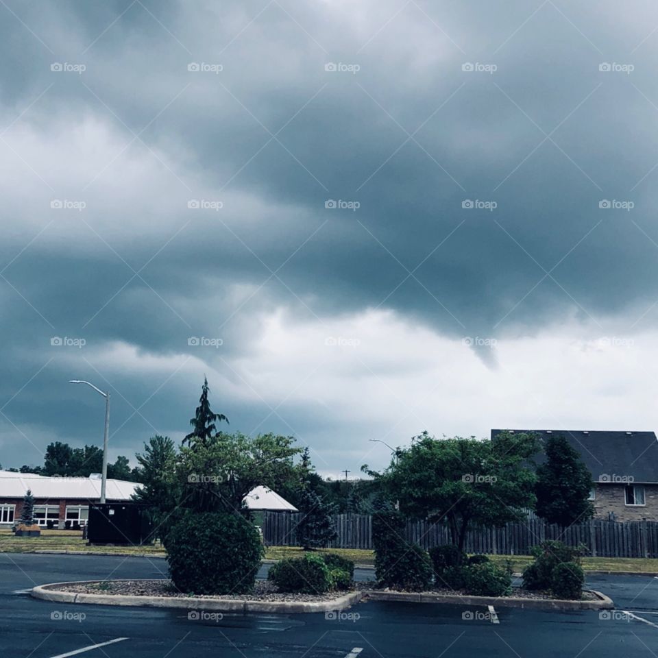 Double Funnel Clouds